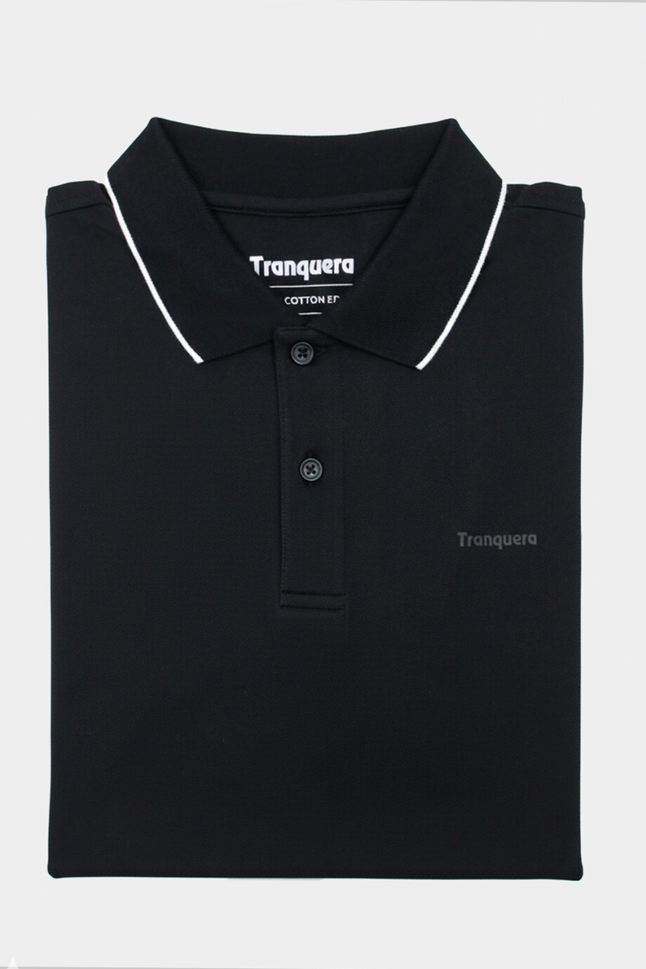 Remera Polo Tranquera Negra