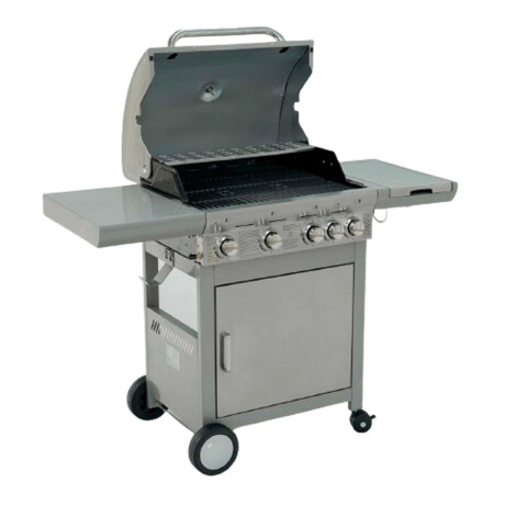 Parrilla Barbacoa a Gas Fire King Grill KYQ43S Con Hornalla Lateral