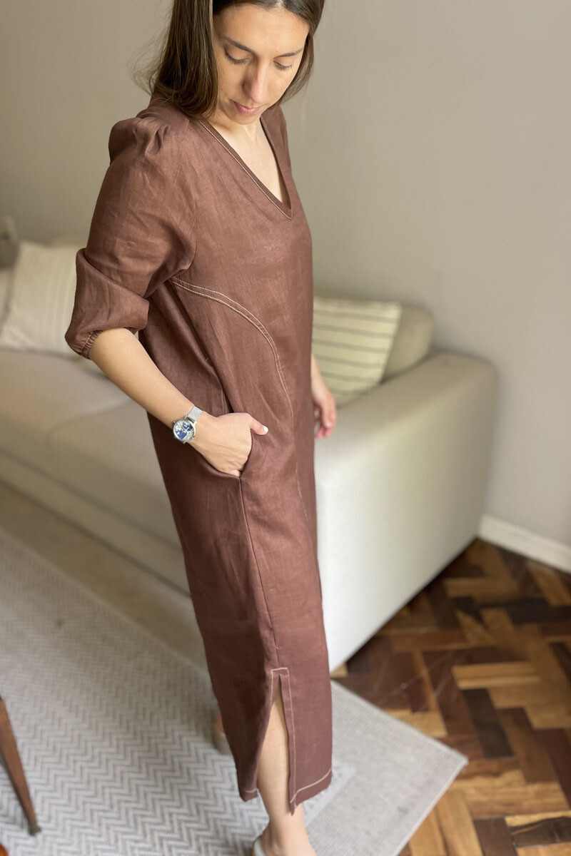Vestido Sol Chocolate