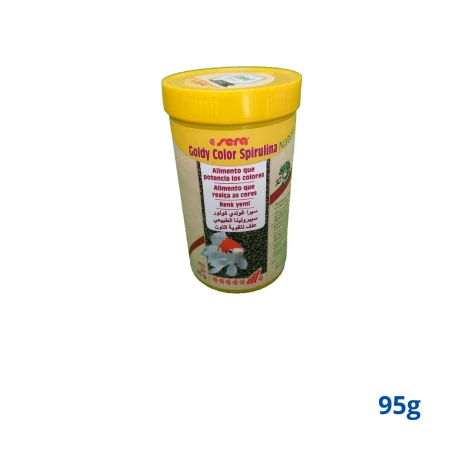 SERA GOLDY COLOR SPIRUL 95GR Sera Goldy Color Spirul 95gr
