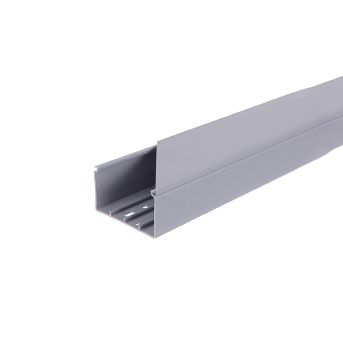 Ducto plástico cerrado gris para tablero 100x60mm - ZO0845 