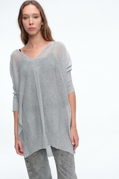 SWEATER TAJOS Plata