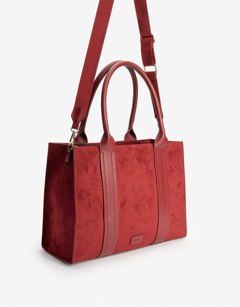 Shopper Cartera Shopper Burgundy - Rojo Burdeaux