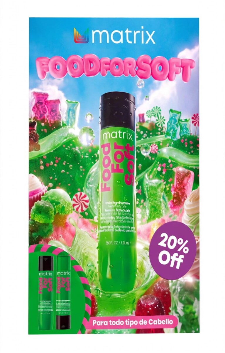 Matrix Food For Soft Pack Shampoo + Acondicionador 300 ml 