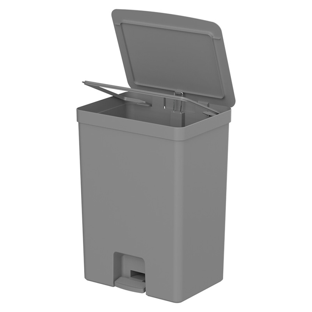 Papelera 50L Gris
