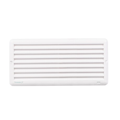 Rejilla de Ventilación PVC 12x25cm con mosquitero Ventokit Rejilla de Ventilación PVC 12x25cm con mosquitero Ventokit
