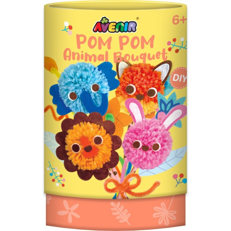 AVENIR - RAMO DE POMPONES - ANIMALES AVENIR - RAMO DE POMPONES - ANIMALES