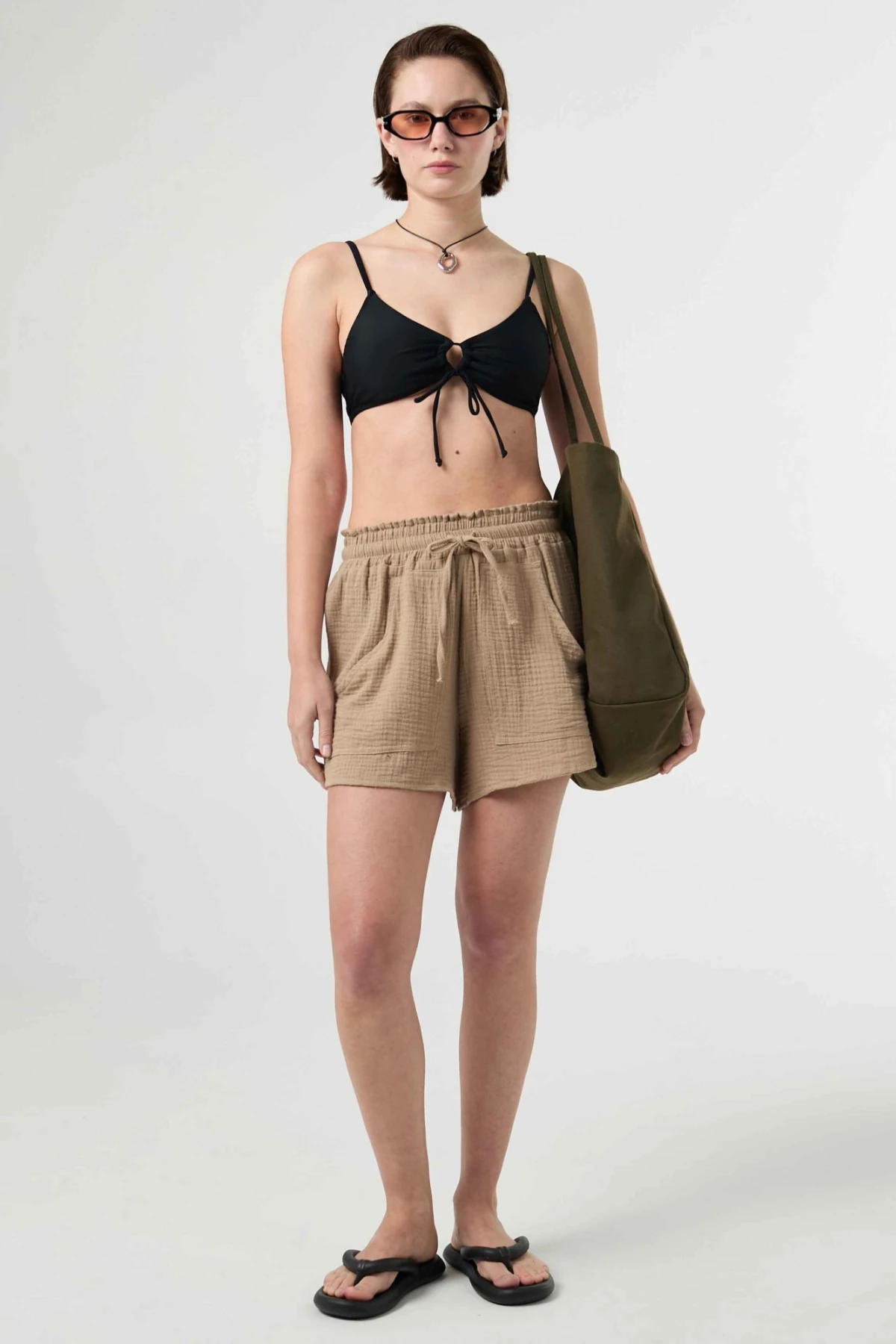 Short Cora Beige