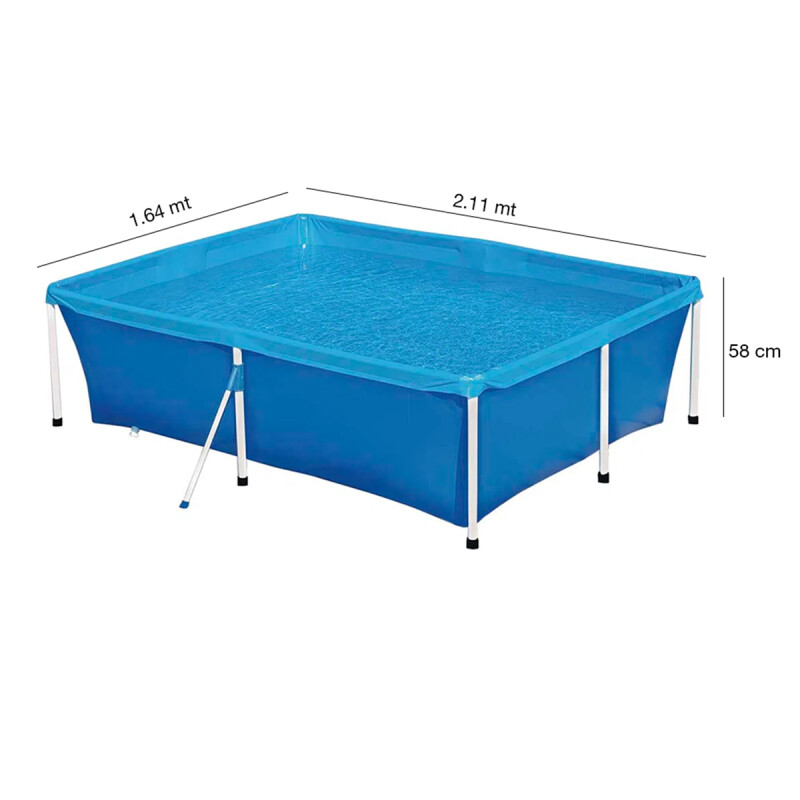 Piscina Estructural Mor Capacidad De 2000 Litros Piscina Estructural Mor Capacidad De 2000 Litros