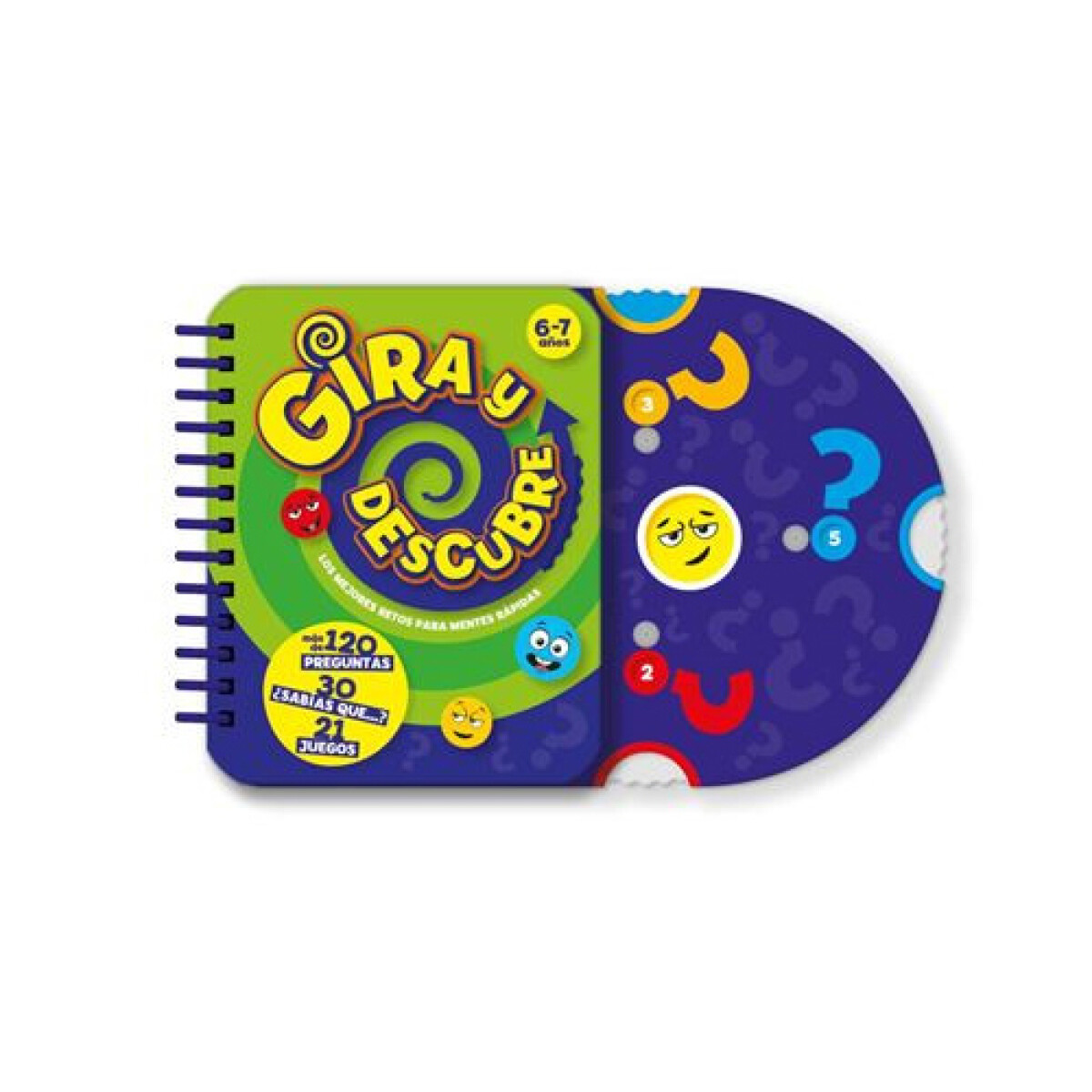 Juegos Imagiland Gira y Descubre - 6-7 años 