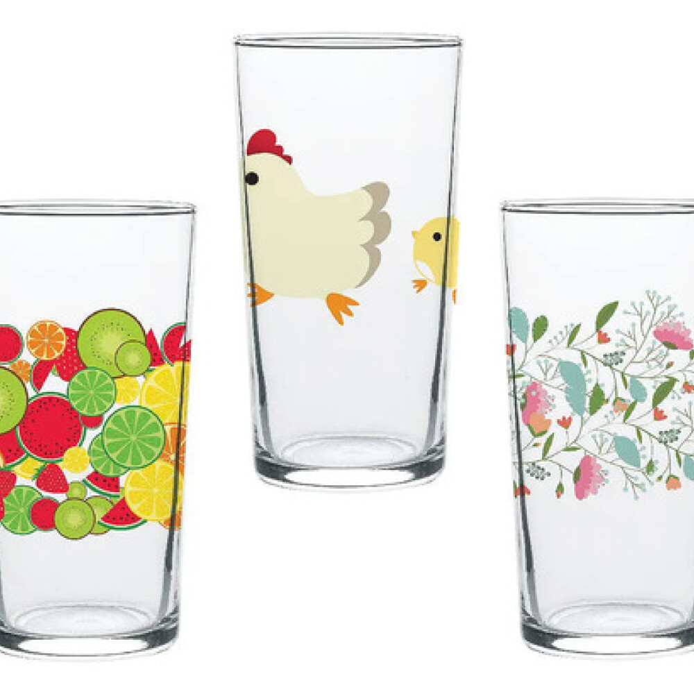 Vaso Montecarlo decorado 347 ml CRISTAR Vaso Montecarlo decorado 347 ml CRISTAR