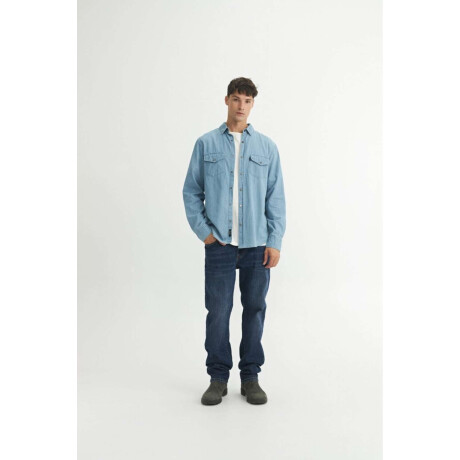 Camisa Mullen Light Blue