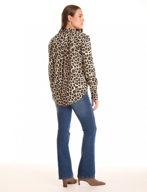 Camisa Print BEIGE/MULTI