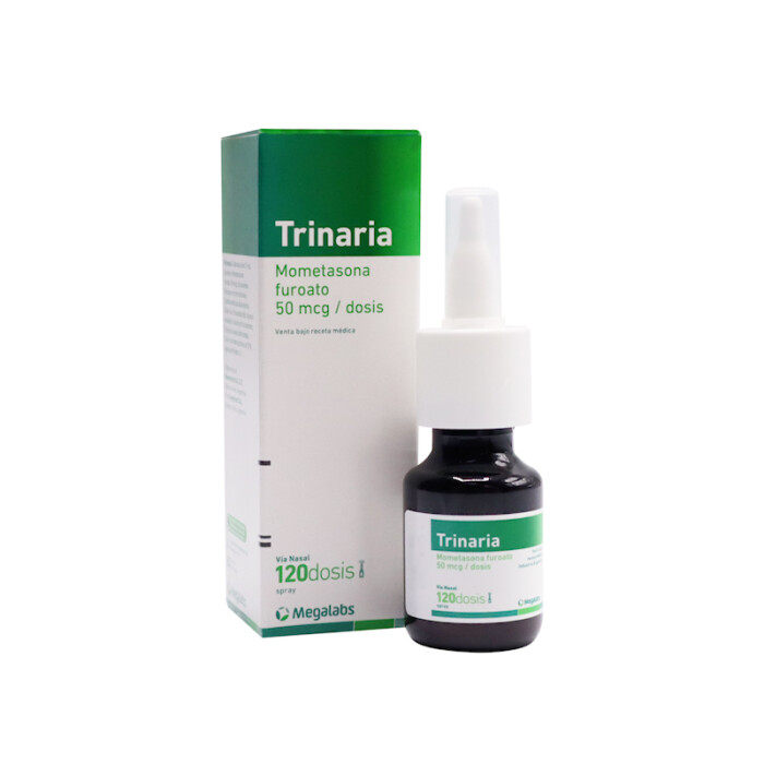 TRINARIA SPRAY NASAL DOSIS 50 MCG. CJ única