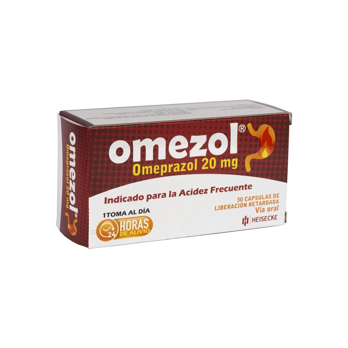 OMEZOL 20 MG. CJ X 30 CÁPS. 