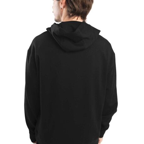 Abrigo Canguro Zipper Unisex Negro