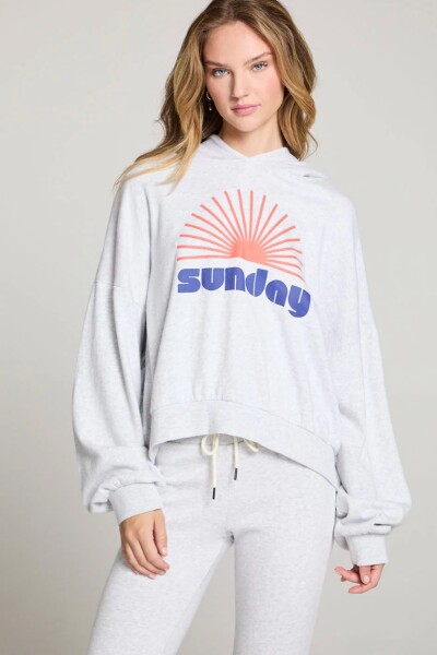 HOODIE SUNDAY Gris