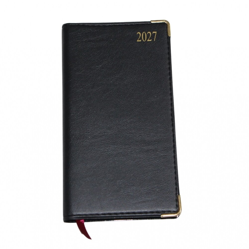 AGENDA ABEZETA PRESIDENTE POCKET 321 C SEMANA A LA VISTA COLOR NEGRO