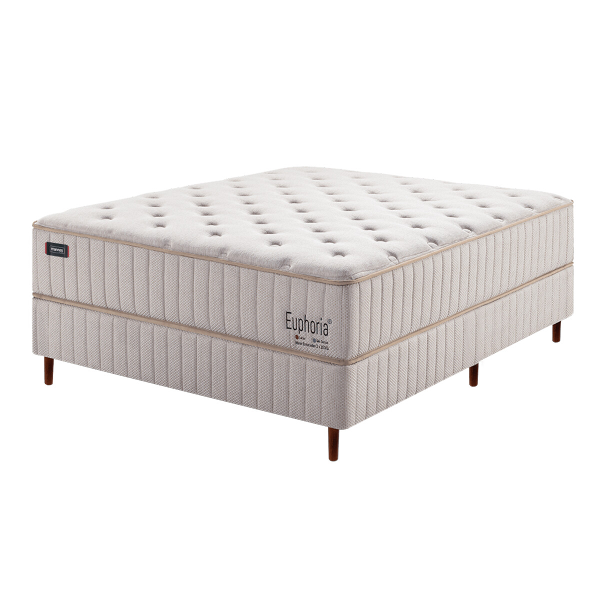 Sommier 2 PLAZAS Resortes Pocket 150 Kg - Euphoria 
