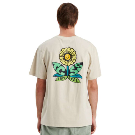Remera MC Critical Slide Sunshine Tee Blanco Beige