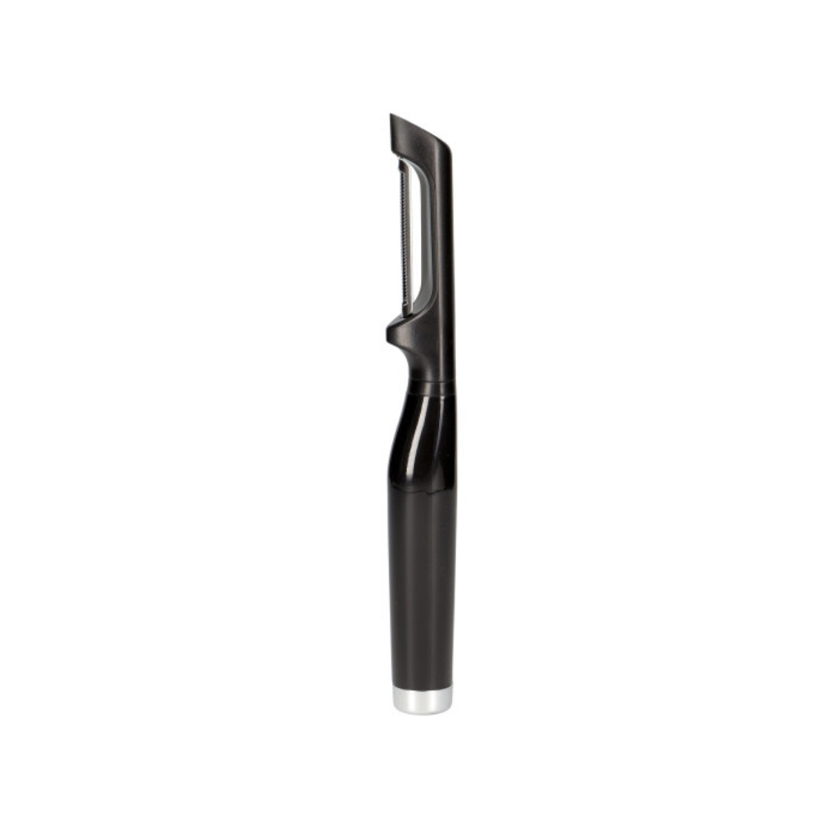 Pela Papa Dentado Acero Inoxidable Negro 
