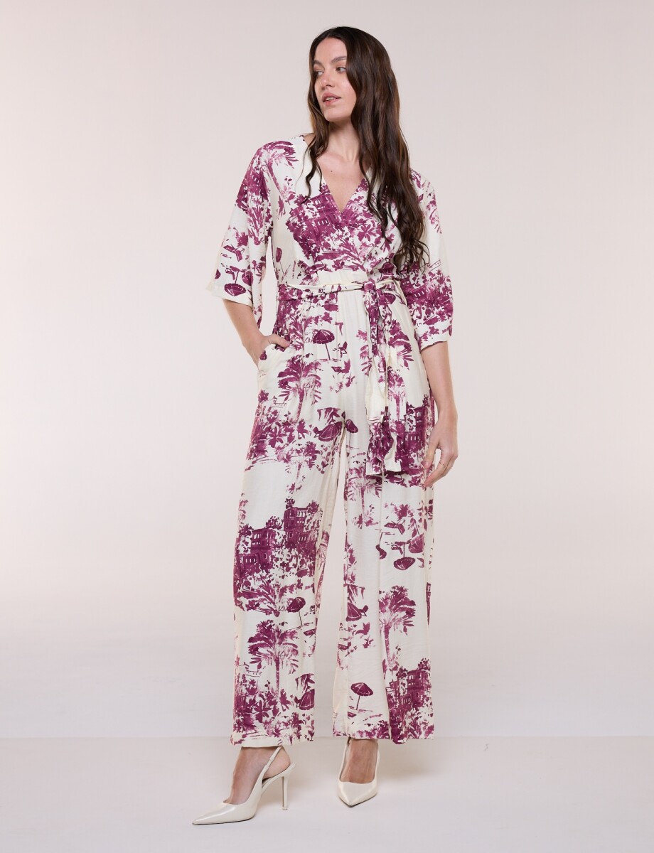 Enterito Printed - Violeta 