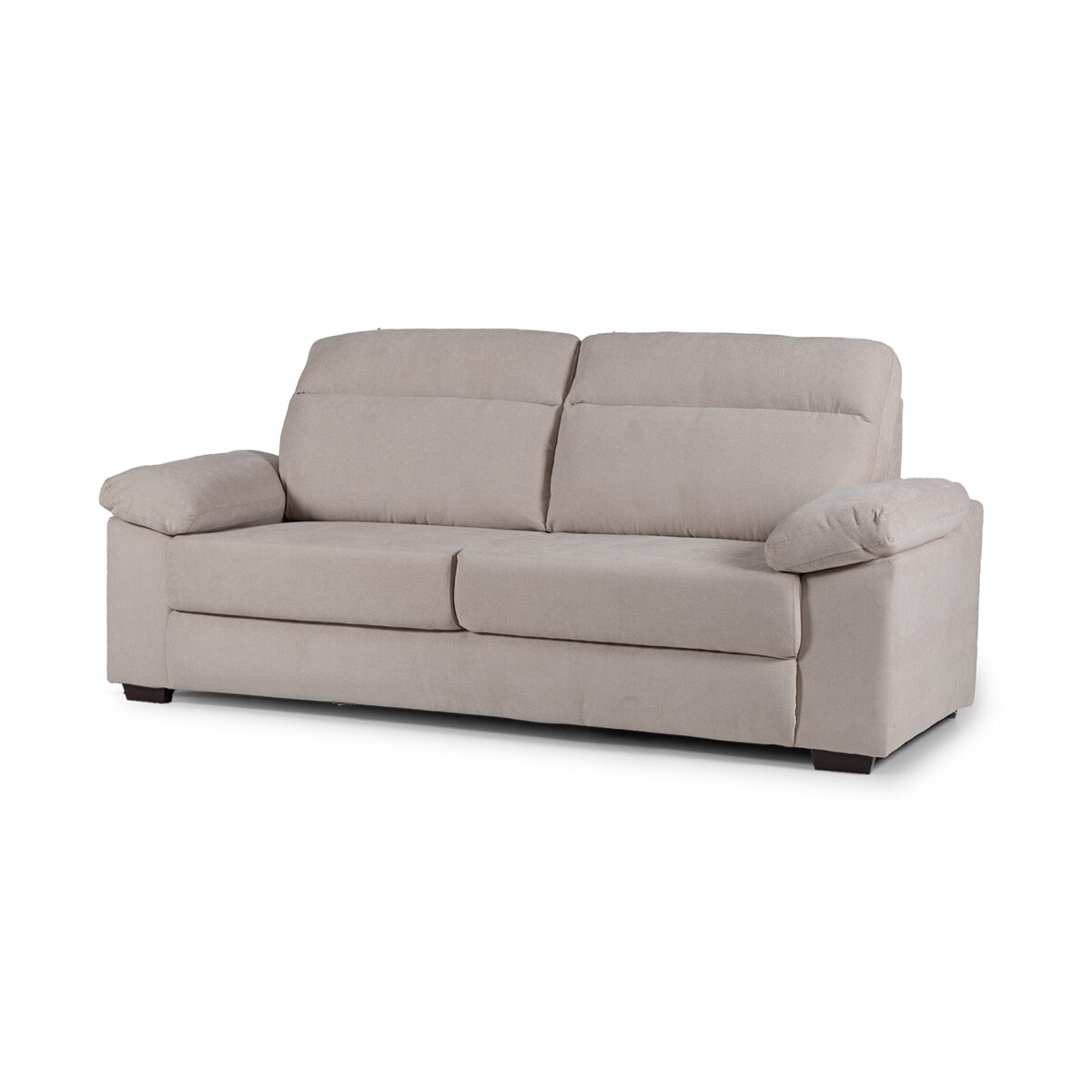 Sofá Owen - Tela Microfibra - 3 cuerpos - 12072 (Beige) 