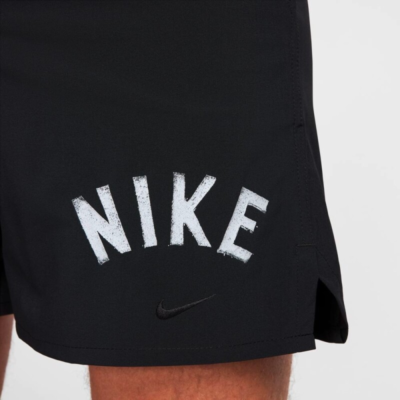 Pantalón Corto Nike Dri-Fit Unlimeted Swoosh 7" de Hombre Negro