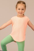 Remera Deportiva. Naranja Fluo