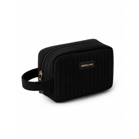 Neceser con asa Velvet BLove Negro