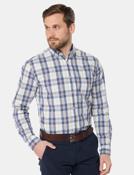 CAMISA A CUADROS Rosado