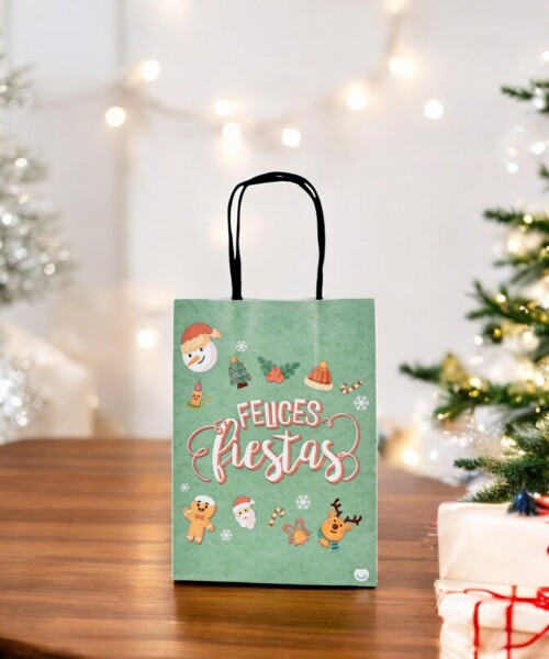 Bolsa fantasia luna 14x08x20 cm Navidad Snow holiday
