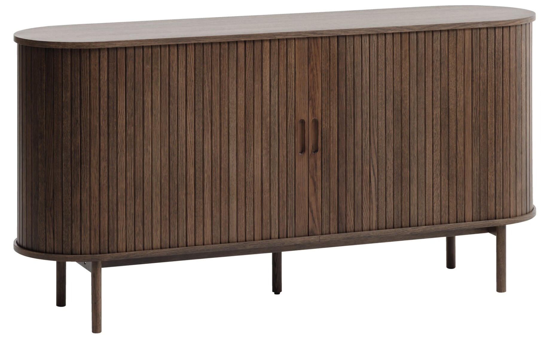 Aparador LYNGVIG 160cm 2 puertas persiana roble osc 