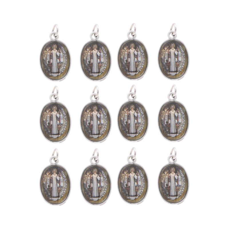 MEDALLAS DE SANTOS 2CM X20 UNIDADES Gp121/san Benito