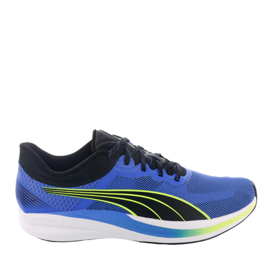 Championes de Hombre Puma Redeem Profoam Azul - Negro - Amarillo Lima