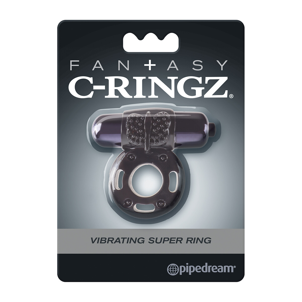 Fantasy C-Ringz Vibrating Super Ring Negro 