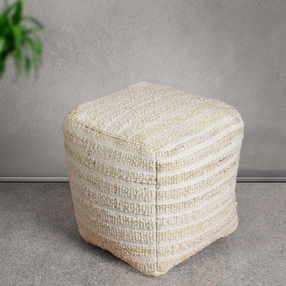 POUF BEITINGER YUTE Y LANA LANA JUTE,NATURAL