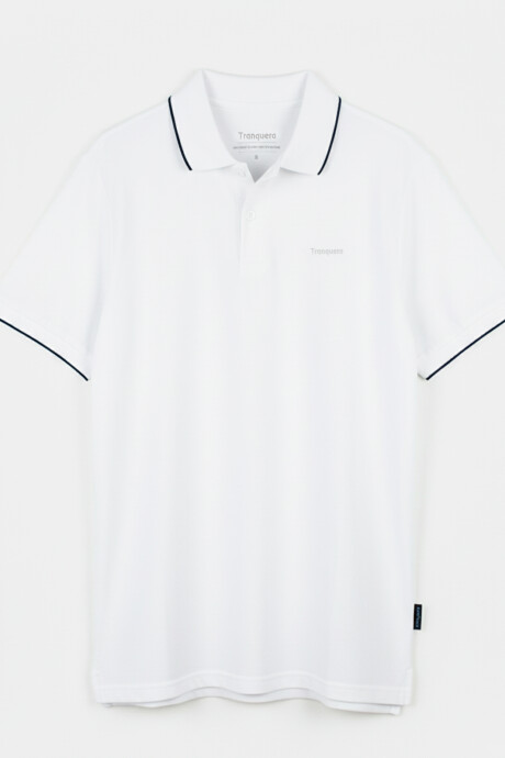 Remera Polo Tranquera Blanca
