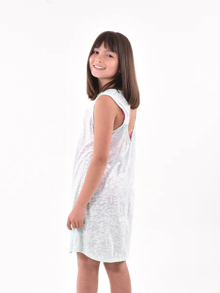 VESTIDO SURFER CELESTE