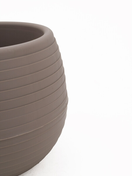 MACETA CACTUS MARRON