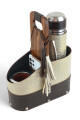 Set matero premium Beige con dorado