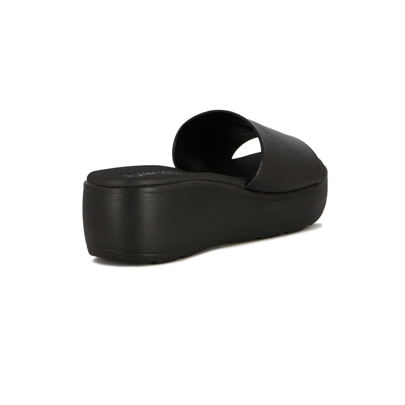 Zueco Beira Rio Mujer Negro