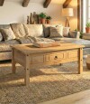 Mesa de Centro Linea Mexicana 100x60cm Natural