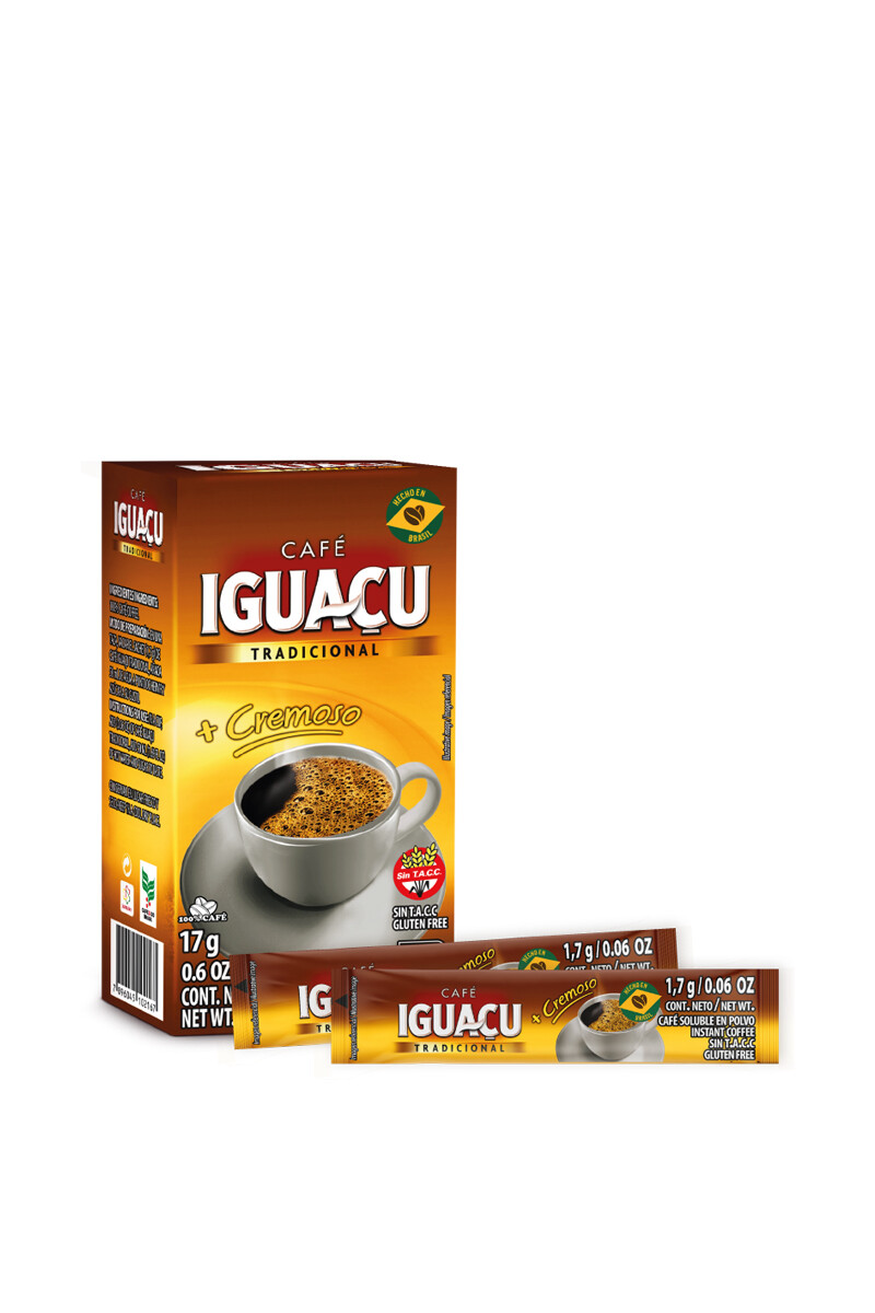 Café Iguaçu Stick 1.7 Grs x10 Unidades 17 grs 