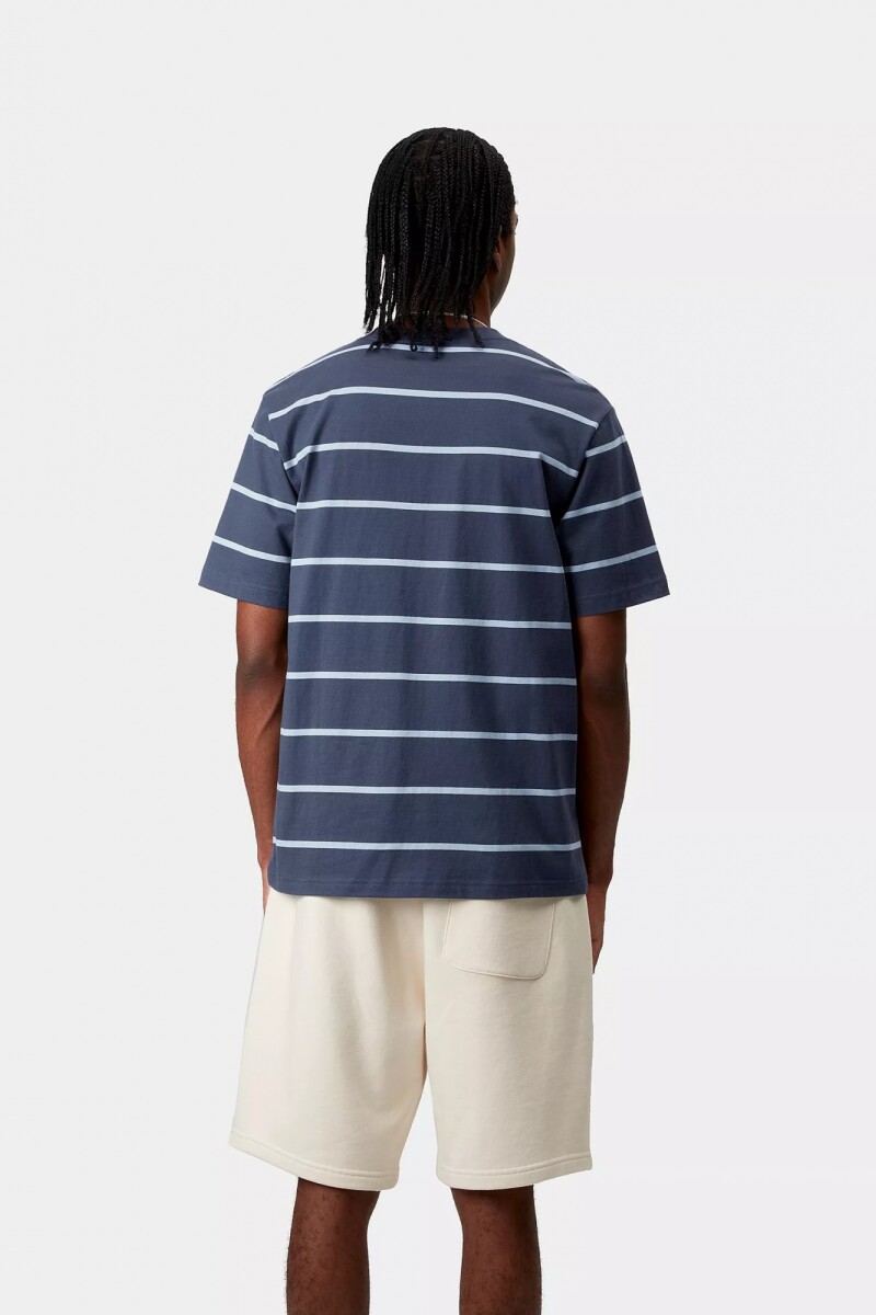 S/S Aiken Pocket T-Shirt Azul