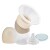Extractor De Leche Manual Mamadera Silicona Angulada 240 ml Blanco 1