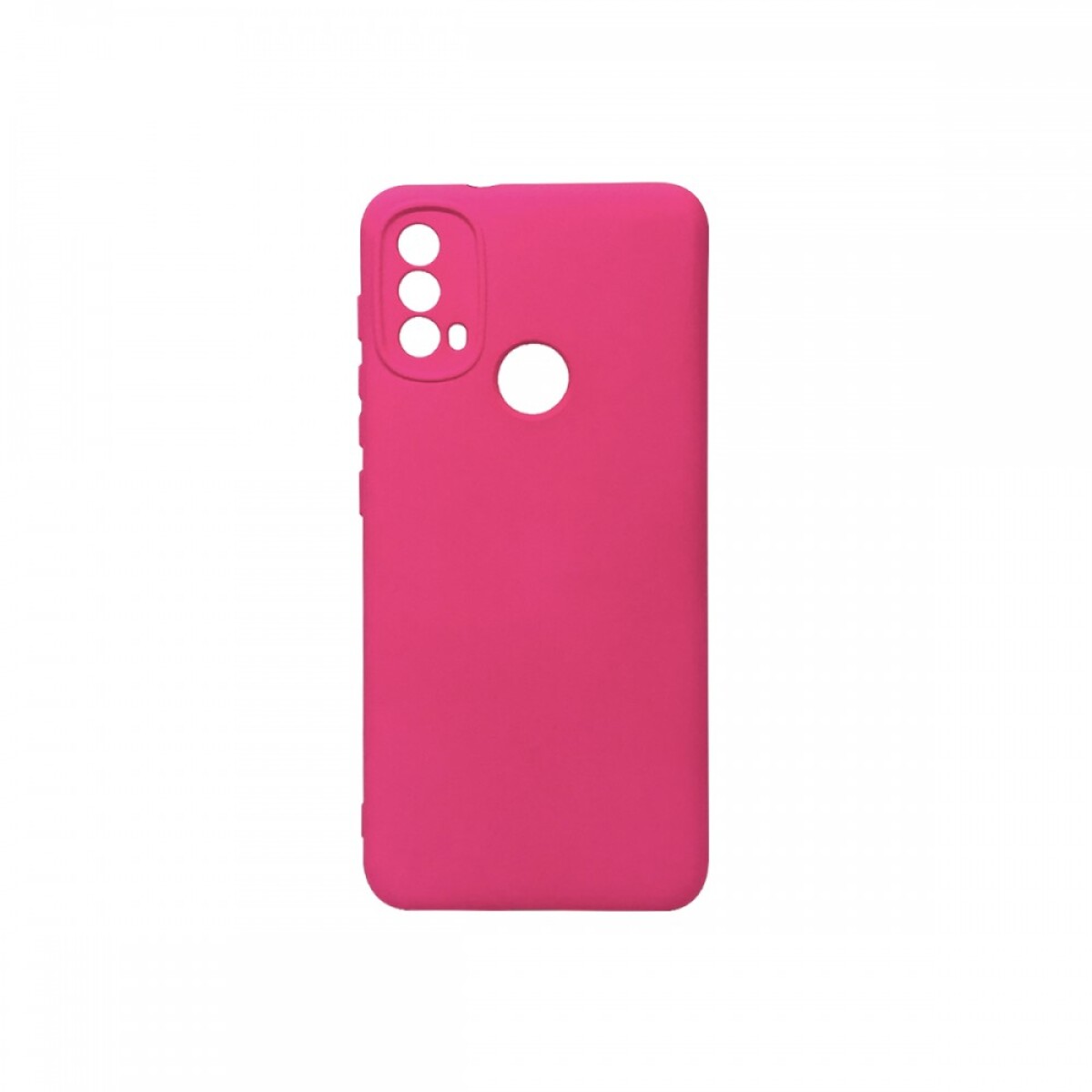 Protector de Silicona para Motorola Moto E30 / E40 Rosa neon