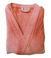 Bata Baño Dohler Velour 100% Algodón Talle P al XXG Rosa