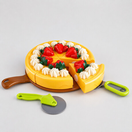 Torta Juguete Infantil Velcro Cortable Juego Rol Cocina Torta Juguete Infantil Velcro Cortable Juego Rol Cocina