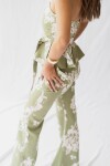 BLUSA FRANCESCA GREEN & NUDE BLOSSOM BLUSA FRANCESCA GREEN & NUDE BLOSSOM